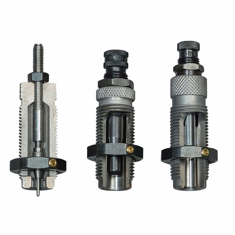 3-Die Taper Crimp Set - Group B - Popular Pistol Cartridges 3-Die Taper Crimp Set - Group B - Popular Pistol Cartridges