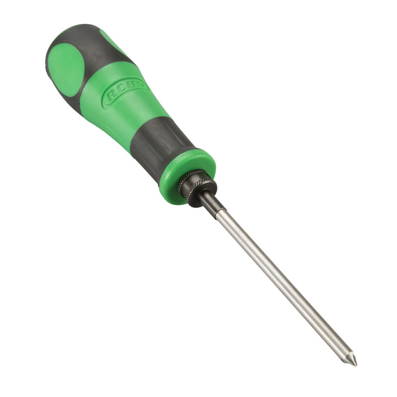 Flash Hole Deburring Tool with Case Pilot Stop