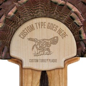 Custom Turkey Plaque
