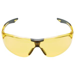 Amber Ballistic Shooting Glasses - Open Frame
