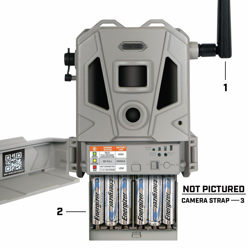 CelluCORE™ 20 Dual Sim Cellular Trail Camera Parts CelluCORE™ 20 Dual Sim Cellular Trail Camera Parts