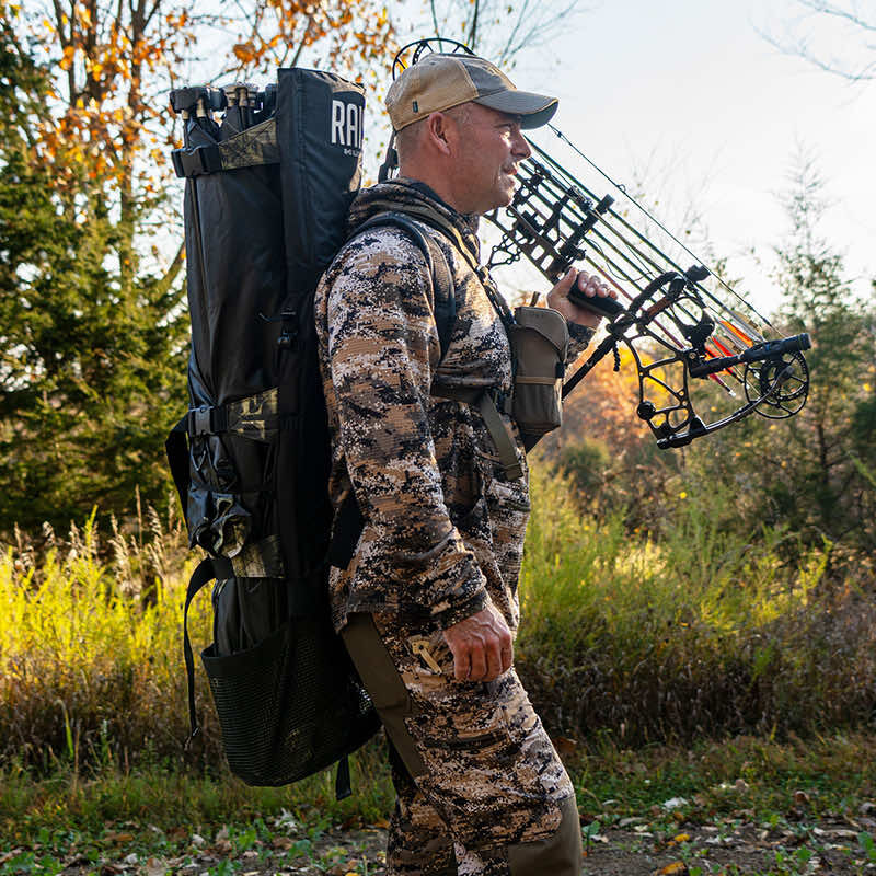 Double Bull Raised Hunting Ground Blind