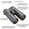 Fusion X 10x42 Rangefinding Binoculars