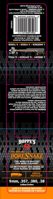 .357, 9mm, .380, .38 Boresnake&reg; Den Pistol