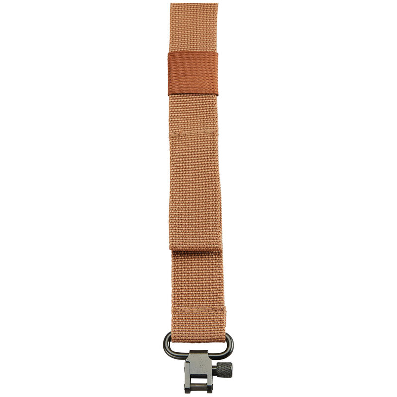 Featherlight Black Brown with Swivels Rifle Slings