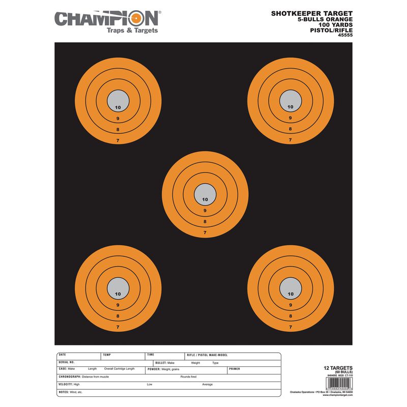 Shotkeeper&trade; Targets